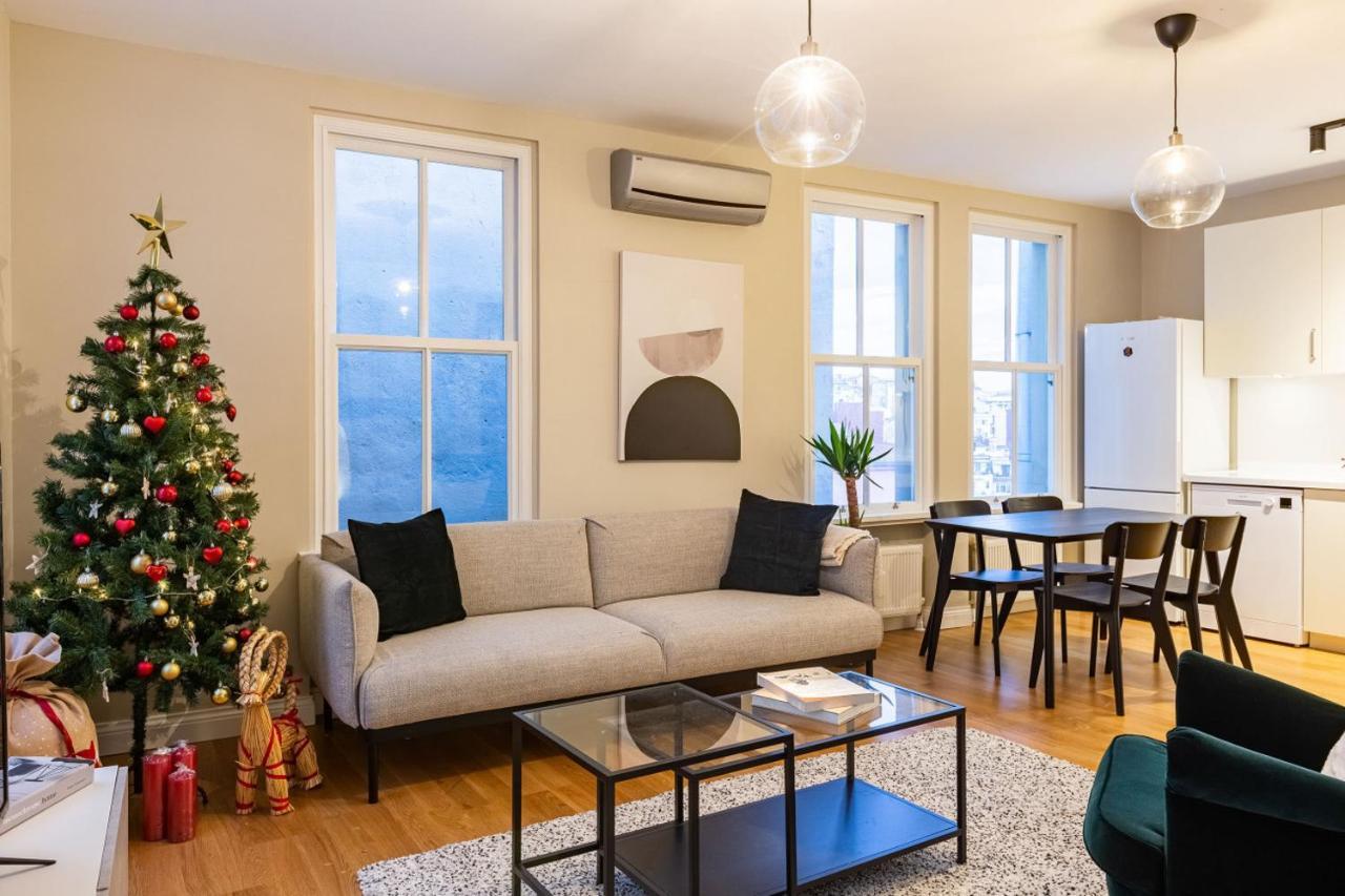 Mesmerizing Flat With Bosphorus View In Beyoglu Istambul Exterior foto
